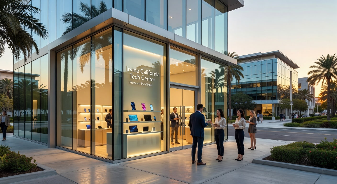 California Tech Center storefront exterior in Irvine